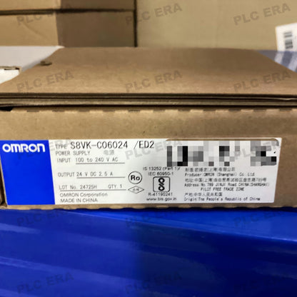 PLC ERA warehouse stocked with Original New Omron S8VK-C06024 and industrial automation modules ready for global shipping