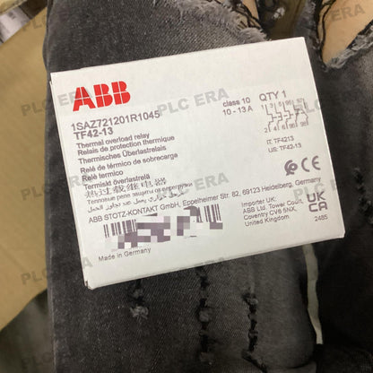 PLC ERA warehouse stocked with Original New ABB TF42-13 and industrial automation modules ready for global shipping