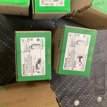 PLC ERA warehouse stocked with Original New Schneider Electric TM3DI16G and industrial automation modules ready for global shipping