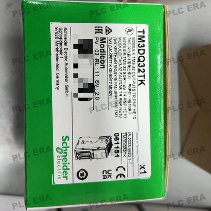 PLC ERA warehouse stocked with Original New Schneider Electric TM3DQ32TK and industrial automation modules ready for global shipping