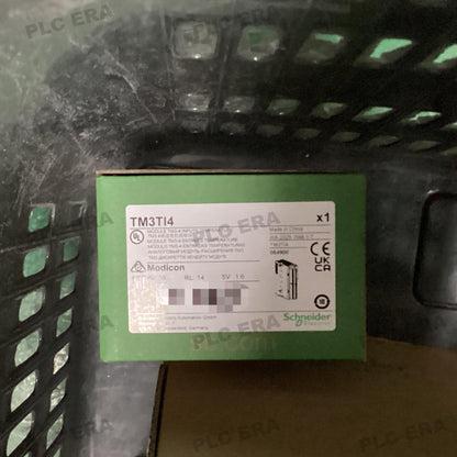 PLC ERA warehouse stocked with Original New Schneider Electric TM3TI4 and industrial automation modules ready for global shipping
