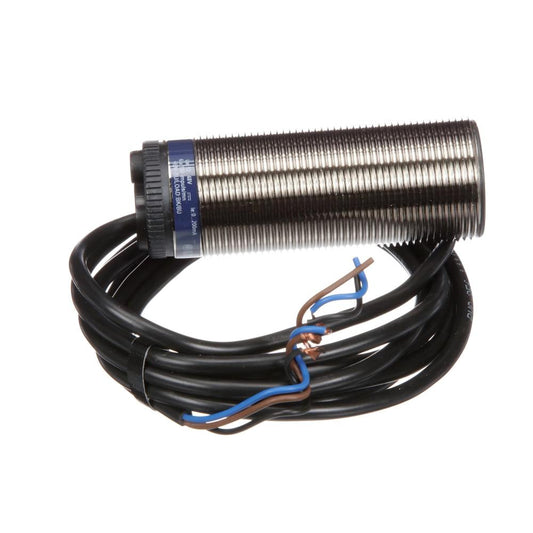 Telemecanique XSAV11373 XS Series inductive proximity sensor, M30, 10 mm sensing distance, 6–150 cycles/min, 12–48 VDC, 2 m cable, rotation monitoring sensor for industrial automation and machinery applications.