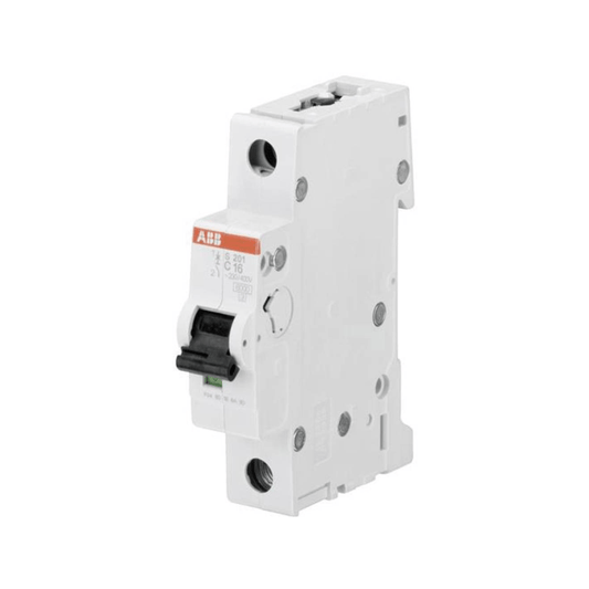 ABB 2CDS251001R0064 S201-C6 Miniature Circuit Breaker, 6A, 1P - PLC-ERA