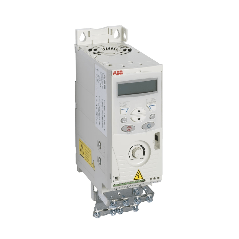 Original New ABB ACS150-03E-02A4-4 0.75kW micro AC drive 380-480V IP20 front view