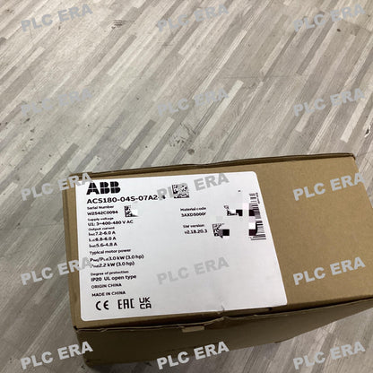 Front view of ABB ACS150-03E-05A6-4 drive 3ABD68865891 showing control panel