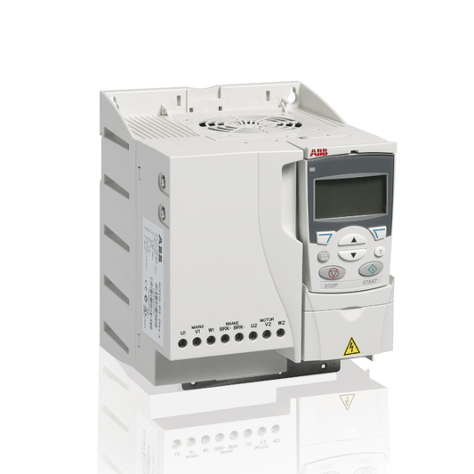 Original New ABB ACS310-03E-13A8-4 5.5kW pump & fan drive 380-480V IP20 R3 front view