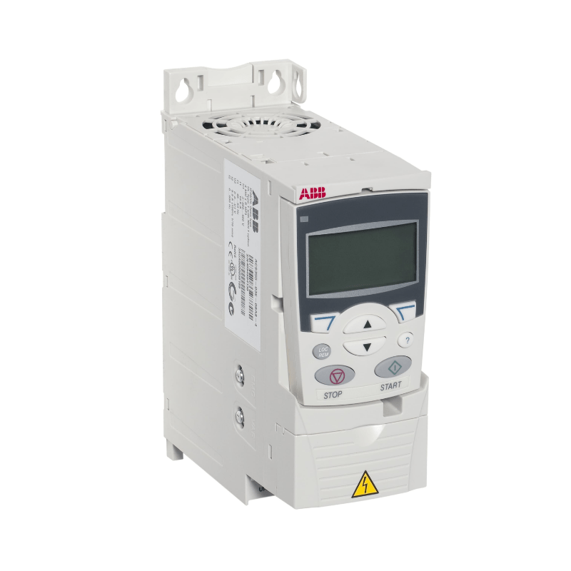 Original New ABB ACS355-03E-02A4-4 0.75kW machinery drive 380-480V IP20 R1 front view