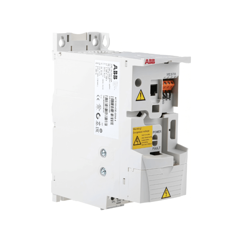 Original New ABB ACS355-03E-05A6-4 2.2kW machinery drive 380-480V IP20 R1 front view