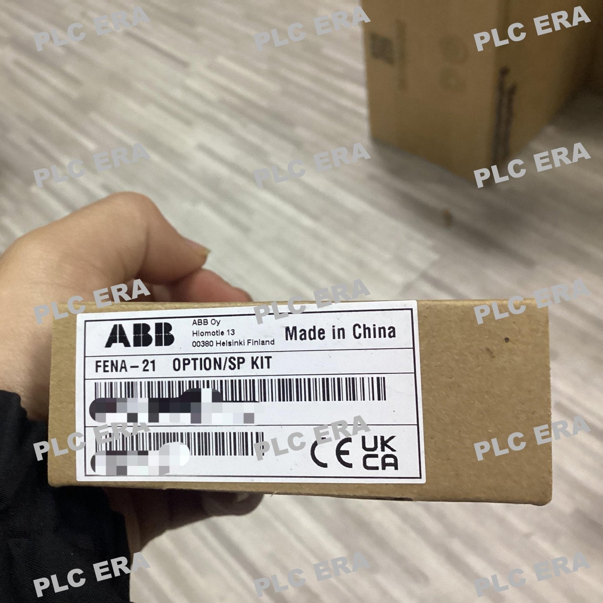 Front view of ABB ACS580-01-039A-4 drive 3ABD50000038962 showing control panel