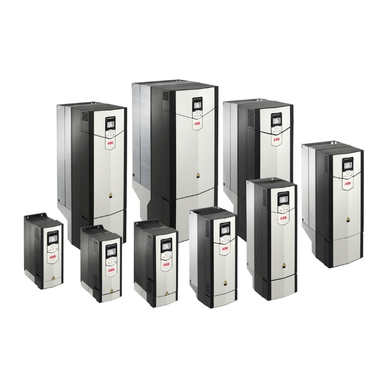 Original New ABB ACS880-01-072A-3 37kW industrial wall-mounted drive 400V IP21 R5 front view