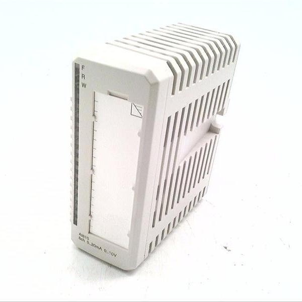 Original New ABB AI810 8-channel analog input module S800 I/O front view