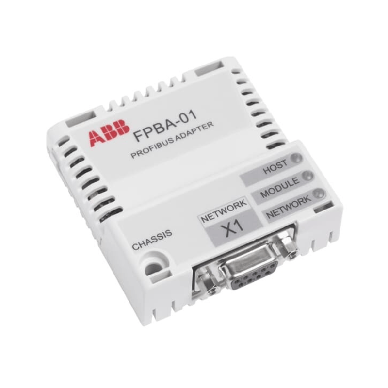 Original New ABB FPBA-01 PROFIBUS DP adapter module 3ABD68469325 front view