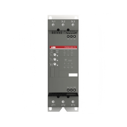 Original New ABB PSR60-600-70 softstarter 60A 208-600V AC front view