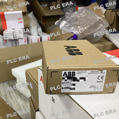 Front view of ABB RETA-01 Ethernet adapter 3ABD64751727