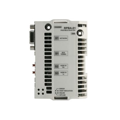 Original New ABB RPBA-01 PROFIBUS DP adapter module 3ABD64606859 front view