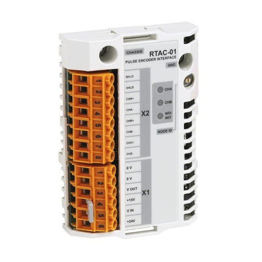Original New ABB RTAC-01 3ABD64610805 pulse encoder interface module for ACS600/ACS800 drives front view