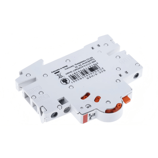 Original New ABB S2C-S/H6R signal/auxiliary contact 1CO 6A for S200 series front view