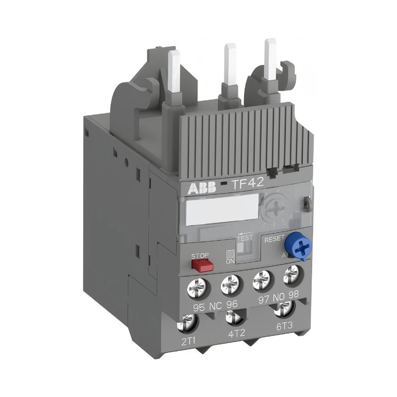 Original New ABB TF42-13 thermal overload relay 10-13A Class 10 3P front view