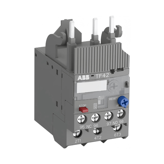 Original New ABB TF42-13 thermal overload relay 10-13A Class 10 3P front view