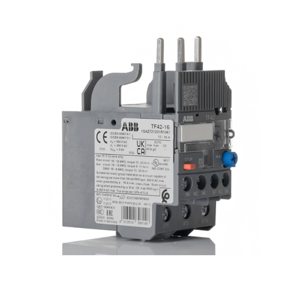 Original New ABB TF42-16 thermal overload relay 13-16A Class 10 3P front view