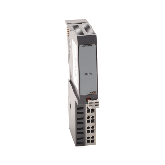 Allen‑Bradley 1734‑FPD POINT I/O field power distributor module with wide AC/DC voltage input and 10 A current rating