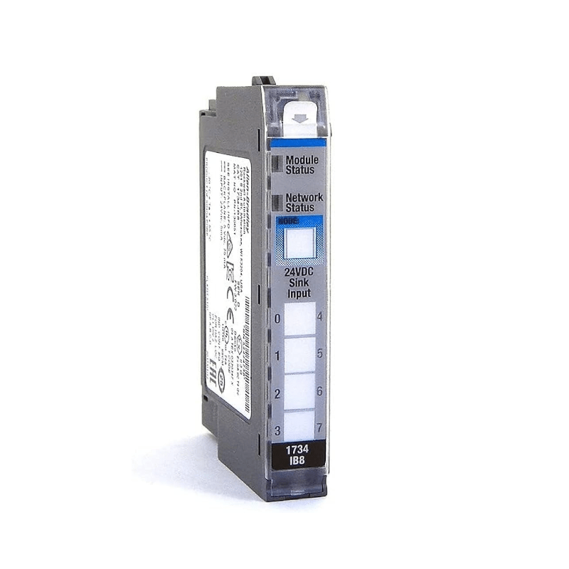 Original New Allen-Bradley 1734-IB8 8-channel digital input module POINT I/O front view
