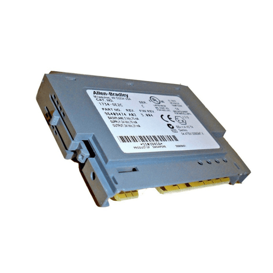 Allen‑Bradley 1734‑OE2C POINT I/O 2‑channel analog current output module with 0‑20mA and 4‑20mA configurable outputs