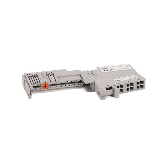 Original New Allen-Bradley 1734-TB POINT I/O terminal base 8-position screw clamp front view