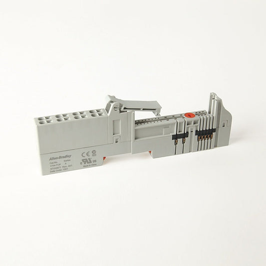 Original New Allen-Bradley 1734-TOPS POINT I/O one-piece spring-clamp terminal base 8-position front view