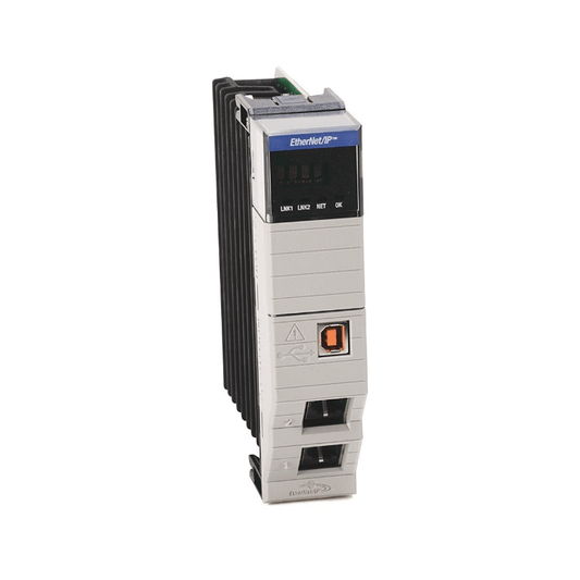 Allen‑Bradley 1756‑EN2TR ControlLogix dual‑port EtherNet/IP module with DLR support