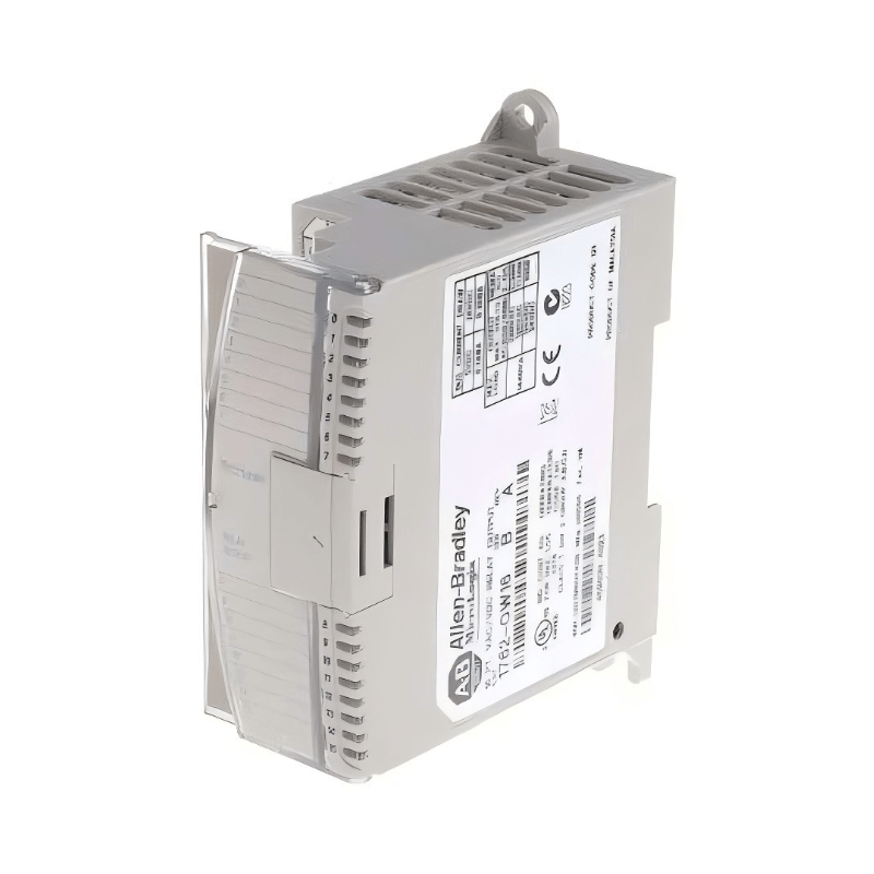 Original New Allen-Bradley 1762-OW16 16-point relay output module MicroLogix front view