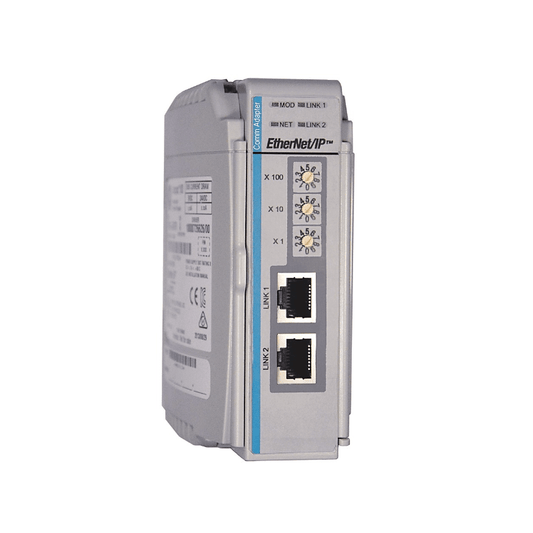 Allen‑Bradley 1769‑AENTR Compact I/O dual-port EtherNet/IP adapter with DLR support for 1769 I/O modules