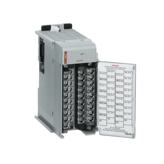 Allen‑Bradley 1769‑IF8 CompactLogix 8‑channel analog input module with voltage and current inputs