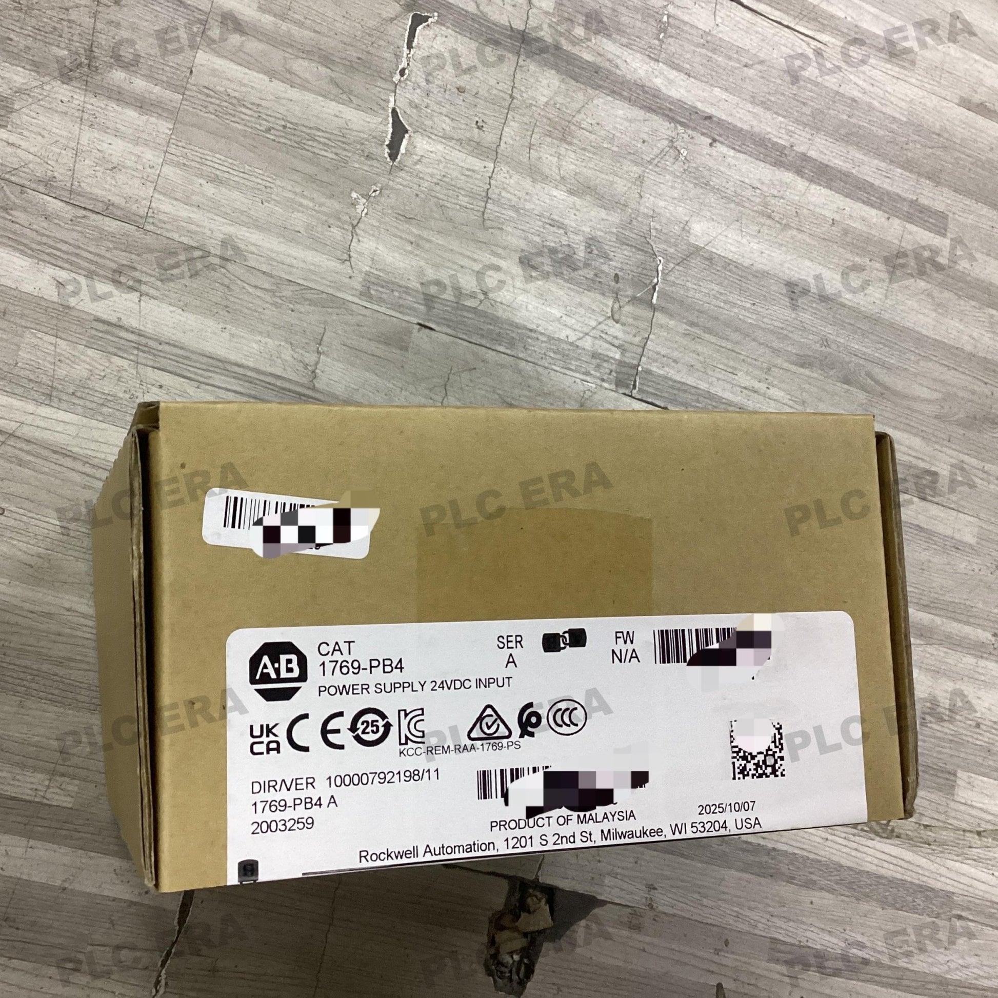 Allen - Bradley 1769 - PB4 CompactLogix DC 4A/2A Power Supply - PLC ERA