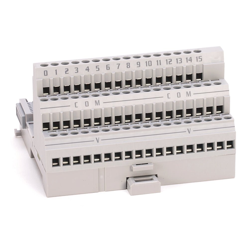 Original New Allen-Bradley 1794-TB3 FLEX I/O 3-wire cage clamp terminal base unit front view