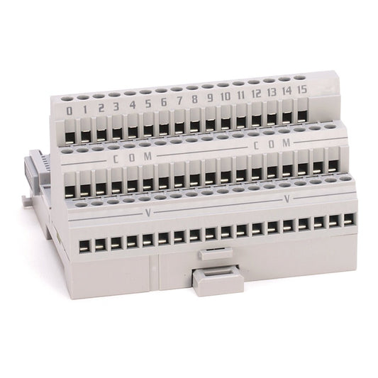 Original New Allen-Bradley 1794-TB3 FLEX I/O 3-wire cage clamp terminal base unit front view