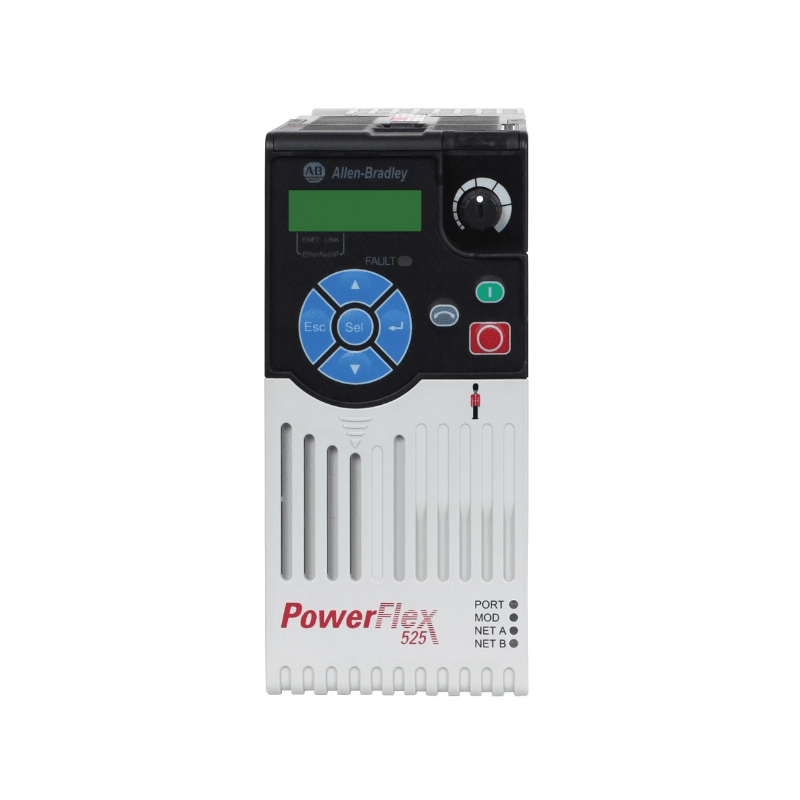 Original New Allen-Bradley 25B-D2P3N104 PowerFlex 525 0.75kW AC drive front view
