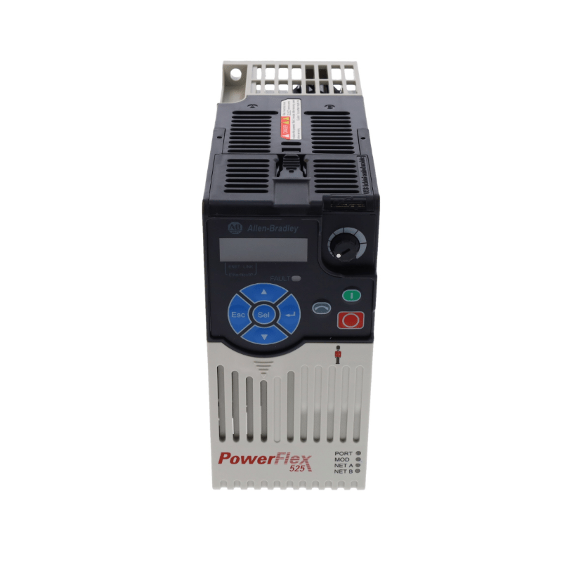 Original New Allen-Bradley 25B-D4P0N114 PowerFlex 525 1.5kW (2HP) AC drive front view