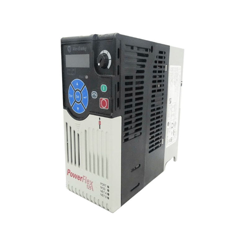 Original New Allen-Bradley 25B-D6P0N114 PowerFlex 525 2.2kW (3HP) AC drive front view