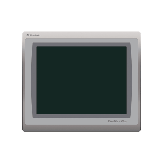 Original New Allen-Bradley 2711P-T10C22D9P PanelView Plus 7 10.4-inch touch HMI terminal front view