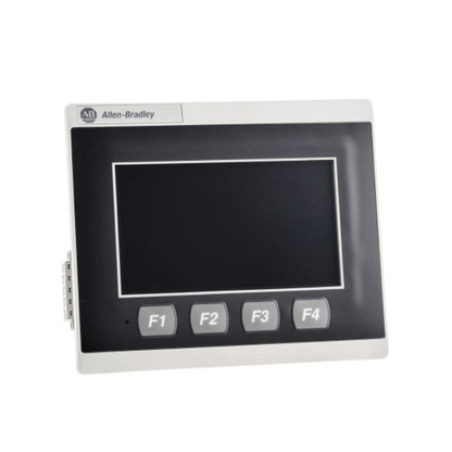 Original New Allen-Bradley 2711R-T4T PanelView 800 4.3-inch touch HMI terminal with function keys front view