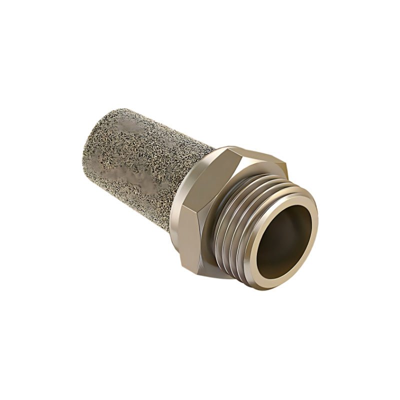 Festo AMTE-M-H-G18 1206622 pneumatic muffler G1/8 front view