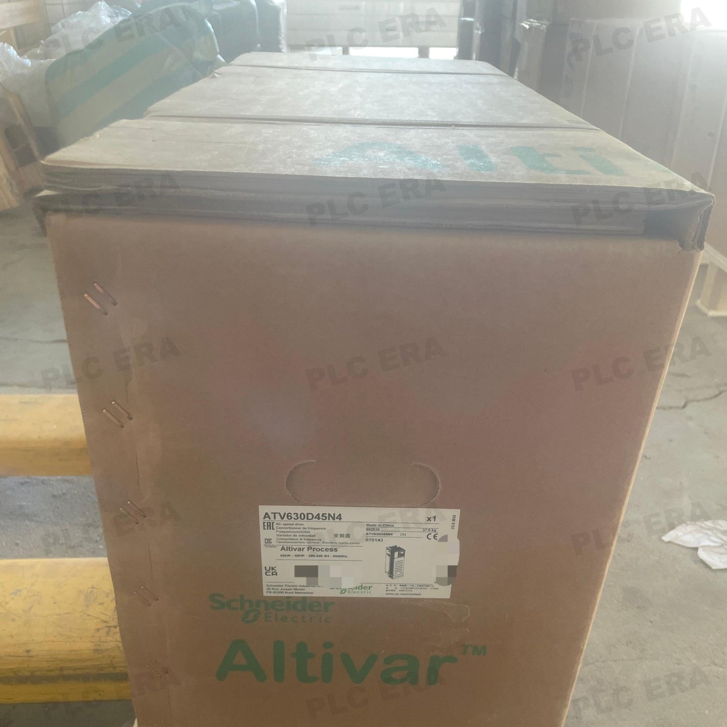 Schneider Electric ATV630D45N4 dimensions drawing