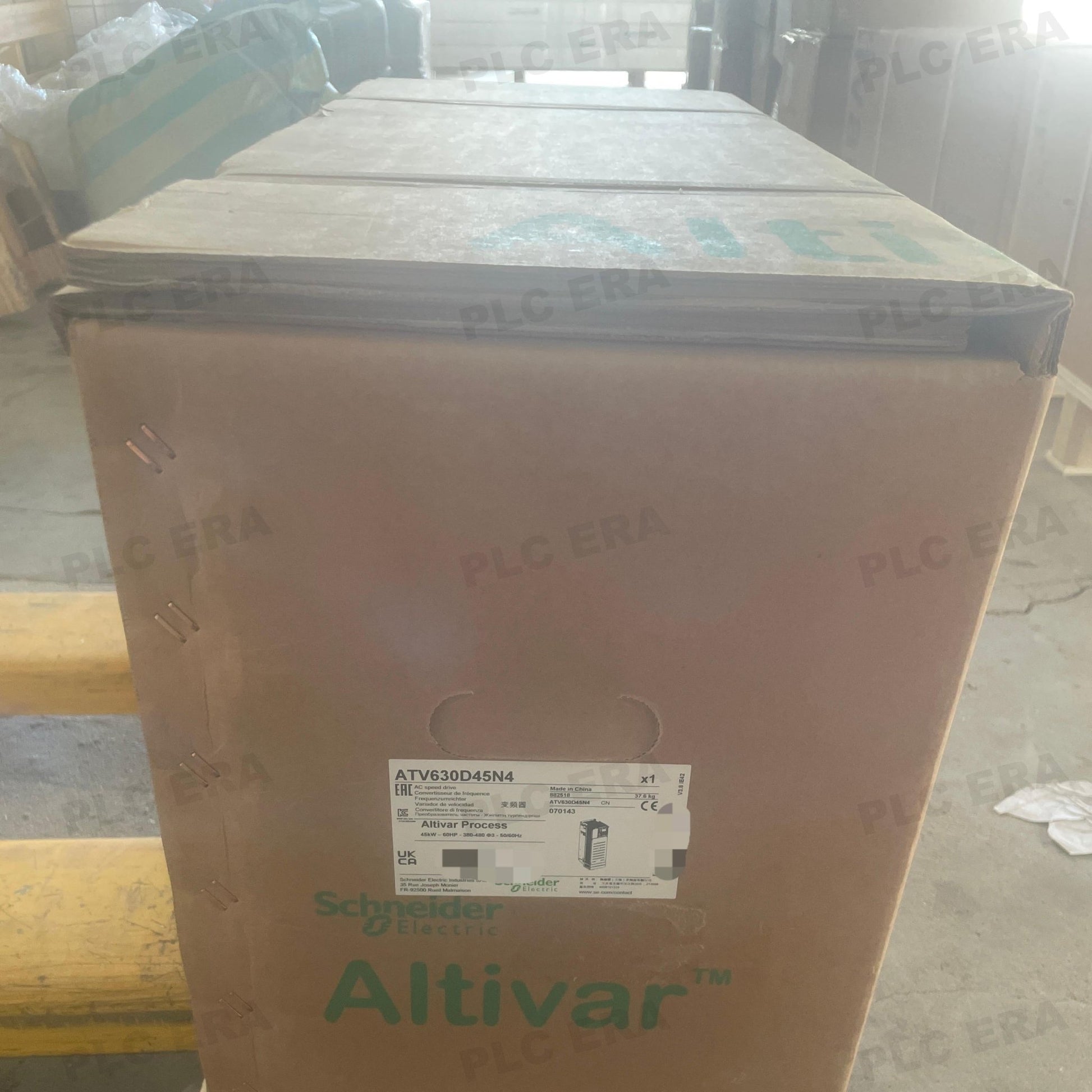 Schneider Electric ATV630D45N4 dimensions drawing