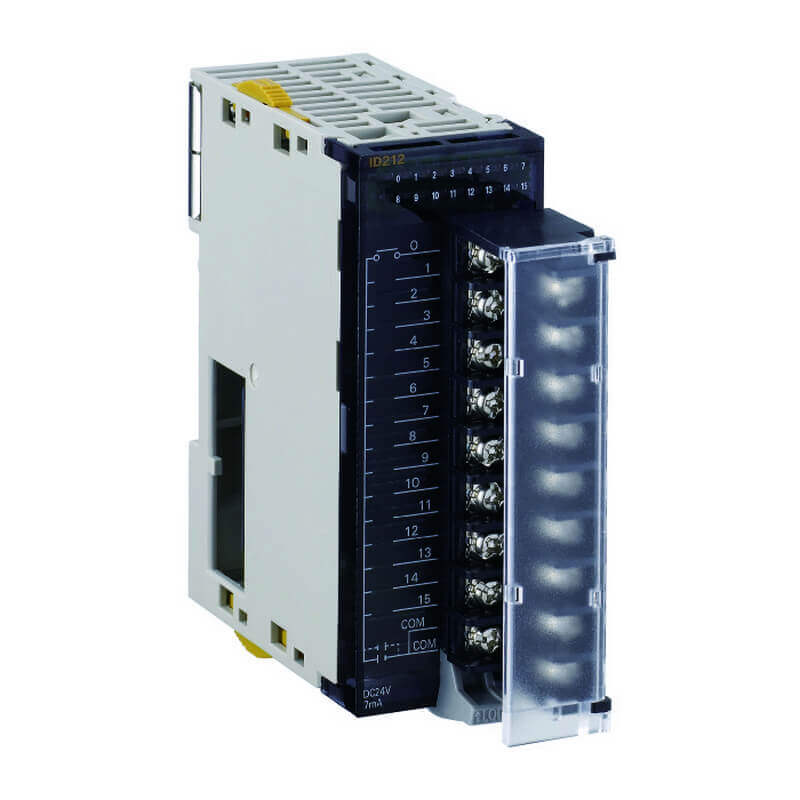 Omron CJ1W-ID212 CJ series 16‑point high‑speed DC input unit front view
