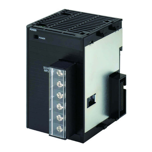 Omron CJ1W-PD025 CJ series DC power supply unit front view