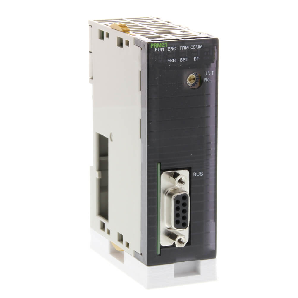 Omron CJ1W-PRM21 CJ series PROFIBUS-DP master unit front view