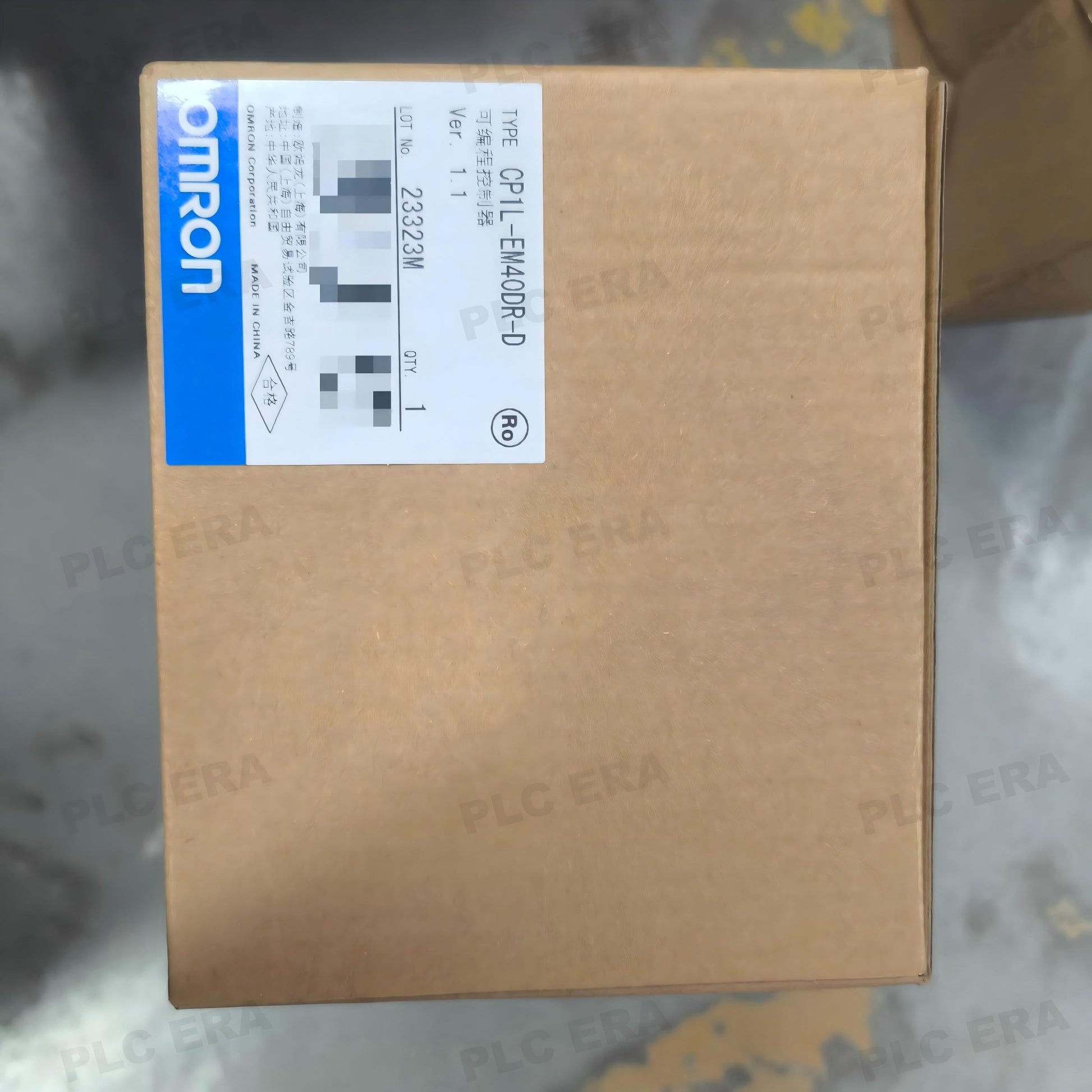 Omron CP1L-EM40DR-D dimensions drawing 90×150×85 mm