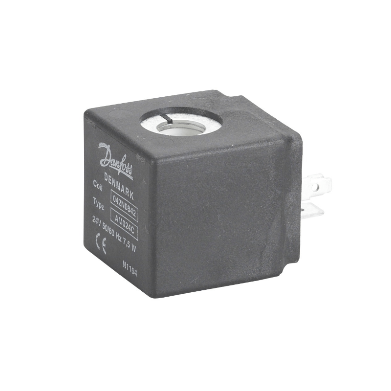 Danfoss 042N0840 AM230C Solenoid Coil 230V AC DIN Spade - PLC ERA
