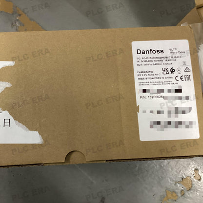 Danfoss 132F0026 FC - 051P4K0T4E20H3BXCXXXSXXX Micro Drive - PLC ERA